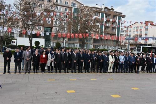 23 Nisan Ulusal Egemenlik ve Çocuk Bayramı Çelenk Sunma Programı