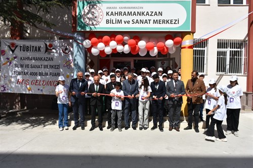 Kahramankazan Bilim ve Sanat Merkezi  Tübitak 4006 Bilim Fuarı