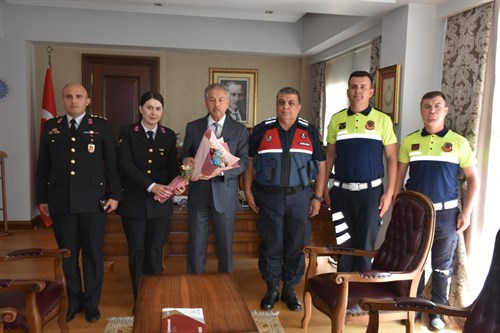 Jandarmanın Kuruluşunun 186. Yıl Dönümü Makam Ziyareti